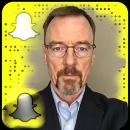 walter white selfie with snapchat filter