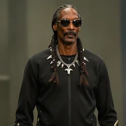 film still of Snoop Dogg as T’Chala in the new Black Panther movie
