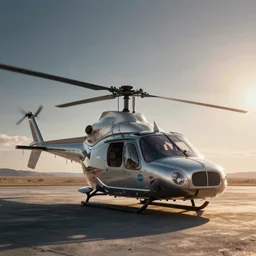 the helicopter to which the Bentley continental GT is tied