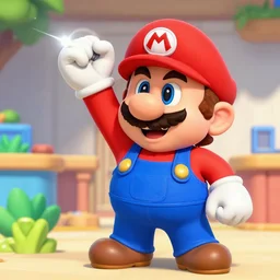 mario doing his job by doing plumber work