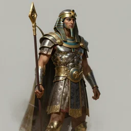 concept art of a roman/egyptian mercenary in the style of high fantasy art in the style of dark fantasy art detailed realistic High Resolution HD 8k