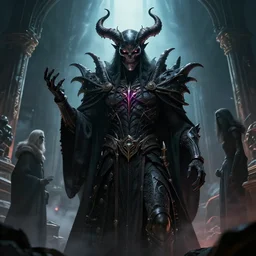 malefic presence of the lobotomized overlord supervising the fief