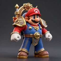 super mario warhammer 4 0 k, elite, ornate, elegant trend, highly detailed and intricate, sharp focus, photography, unreal engine, trending on artstation, photorealistic, octane, hyper detailed, trending on deviantart