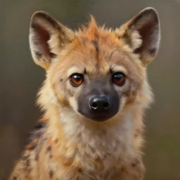 cute concept art fantasy painting of a anthro furry female hyena, by artgerm, sylvain sarrailh, rossdraws, wlop, close shot, global illumination, tankoban, oil on canvas, 4 k, smooth details, pixar animation style, 8 k, studio light, award winning, very beautiful!.