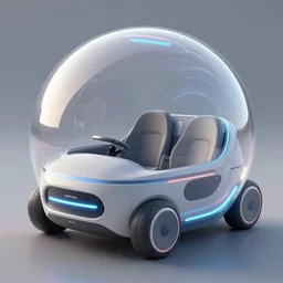 Bubble vehicle, product design, concept art