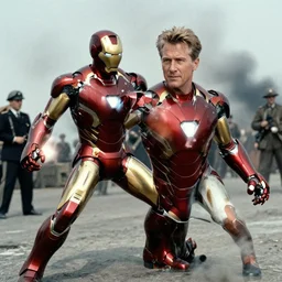 richard gere is iron man, fighting in world war 2, historical 1 9 4 5 photo