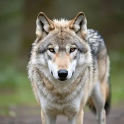 a sweet chinchilla wolf