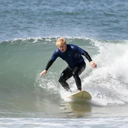 boris johnson surfing a sand wave