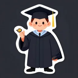 trending on artstation illustration sticker bachelor