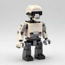 a terminator made of legos