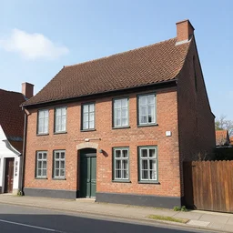 the front side of a commoners house, year 1 5 2 1