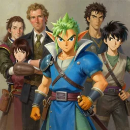 samurai majora's mask mascot character posing for a picture, digital painting, masterpiece by rembrandt and thomas kinkade and frank frazetta and kentaro miura, by reiq and tite kubo, stylized yet realistic faces and anatomy, advanced lighting technology, beautiful, gorgeous brush strokes
