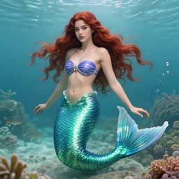 Sade as a mermaid from no ordinary love , high quality, sade, detailed, 8k, mermaid
