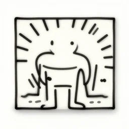 reservoir dogs art by keith haring
