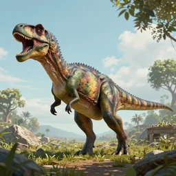 dinosaur by greg rutkowsk