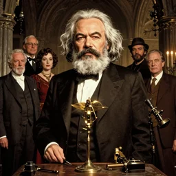 karl marx 9 9 9 gorgeous lighting by weta studio, mucha, bautista and norman rockwell and greg rutkowski and tom bagshaw and james gurney and lucasfilm