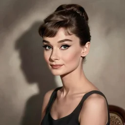 audrey hepburn art by anna ancher