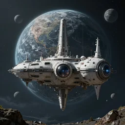 hyperdetailed image of a spacebase on a distant unknown creepy planet 8 k extremely detailed hd hyperrealism mysterious