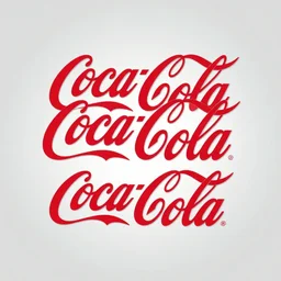 a logo that looks almost exactly the same as cocacola but slightly different