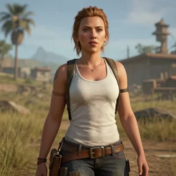 Scarlett Johansson in RDR2