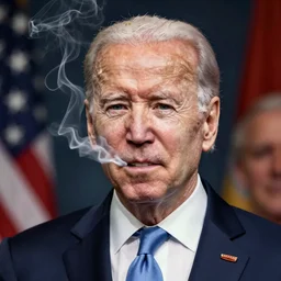 presidential portrait of joe biden with smoking eyes and mouth as slenderman, by beksinski, jon mcnaughton, and stephen gammell