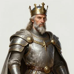 ultra realistic illustration of a medieval old king, intricate, elegant, highly detailed, digital painting, artstation, concept art, smooth, sharp focus, illustration, art by artgerm and greg rutkowski and alphonse mucha, 8 k