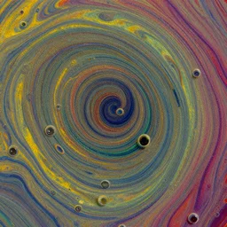 beautiful liquid marble texture with oil bubbles. harmonic coloured abstraction. ultradetailed realistic art