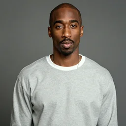 a photograph of tupac shakur in twin peaks (1990)
