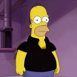 homer simpson as agent smith in the matrix