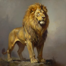 a detailed portrait painting of a fantasy male androsphinx, dungeons and dragons character art, warcraft art, lions body, humanoid face, in the style of tim hildebrandt