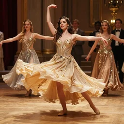 she was more like a beauty queen from a movie scene i said don't mind, but what do you mean, i am the one who will dance on the floor in the round she said i am the one, who will dance on the floor in the round she told, hyper realistic, high quality, concept art, intricate