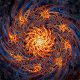 fractal flame, generative, psychedelic, greg rutkowski, john singer sargent, trending on artstation, oil painting, intricate