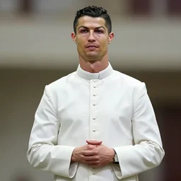 cristiano ronaldo as a priest