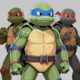 medieval teenage mutant ninja turtles comics trending on artstation
