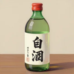 game asset of close up japanese liquor, in gouache detailed paintings, props, stylized, 2 d sprites, kitbash, arcane, overwatch, blue and pink color scheme, 8 k, close up