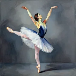 ballet dancer cubist