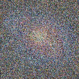 a nebula in the style of Ghibli