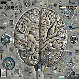 brain of future, trending on artstation, advert, realistic, high quality