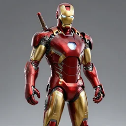 an iron - man dieselpunk suit with steampunk enhancements, disney, marvel, octane render, v - ray render, photorealistic