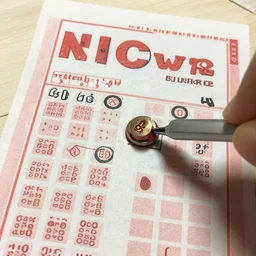 of winning the lottery