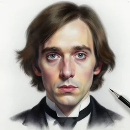 a 1 9 8 1 airbrush painting, the face of a person named keith smeltwort
