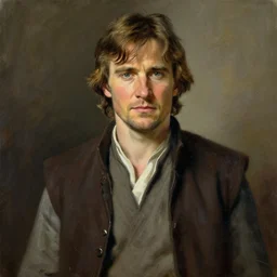candid portrait of henry cavill as luke skywalker by andrew wyeth