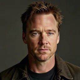 portrait of kyle maclachlan as dale cooper by brian stauffer