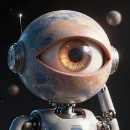 🌌🤖👁️ 🪐, hyperrealist, cinema4D, greg rutkowski, trending on artstation, cinematic
