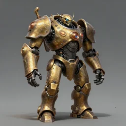 concept art of a dwemer centurion robot