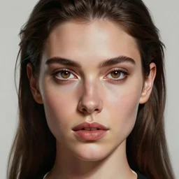 hyperrealistic mixed media painting of beautiful woman, stunning 3 d render inspired art by p. craig russell and barry windsor - smith, perfect facial symmetry, dim volumetric lighting, 8 k octane beautifully detailed render, post - processing, portrait, extremely hyper - detailed, intricate, elegant, epic composition, brown eyes, highly detailed eyes, realistic eyes, cinematic lighting, masterpiece, trending on artstation, detailed, masterpiece, stunning