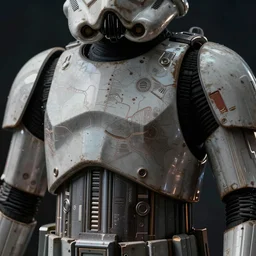 intricate star wars technology close up hyper-detailed photorealistic 35mm