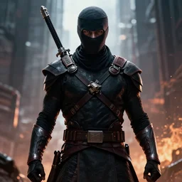Ninja Jesus, movie poster, MCU, fiction, trending on twitter, artstationHD, artstationHQ