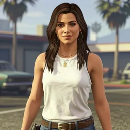 yasmine bleeth as a gta v character