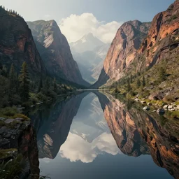 symmetry!! breathtaking scenery, surreal landscape, very detailed, perfect composition, perfect lighting, 4 k, trending on artstation, greg rutkowski, derek zabrocki, artgerm, cgsociety, octane render